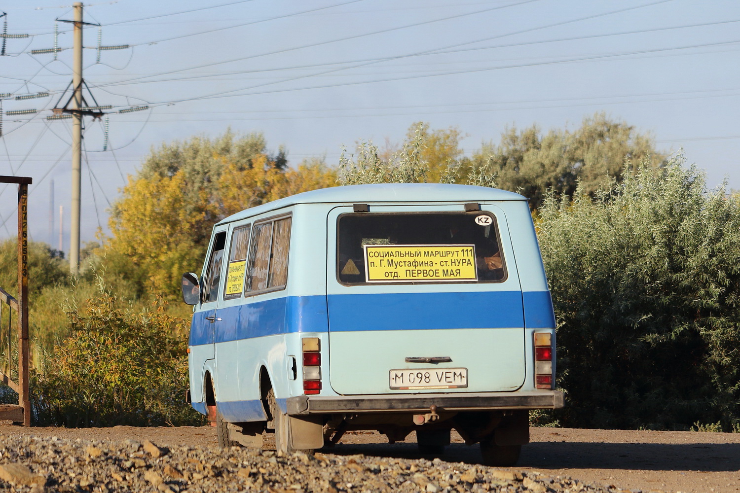 Карагандинская область, РАФ-22038-02 № M 098 VEM Карагандинская область, РАФ-22038-02 № M 098 VEM