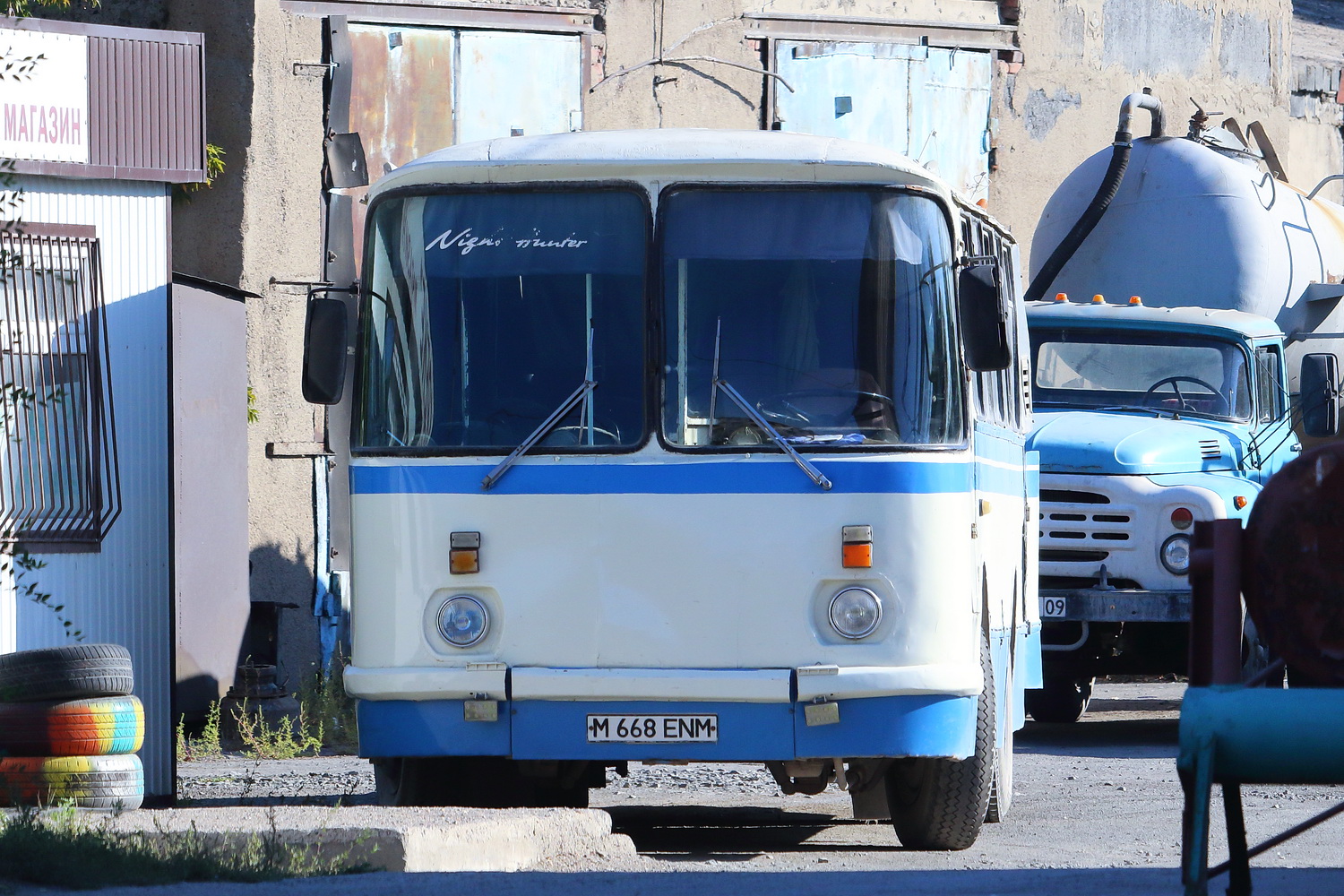 Карагандинская область, ЛАЗ-695Н № M 668 ENM