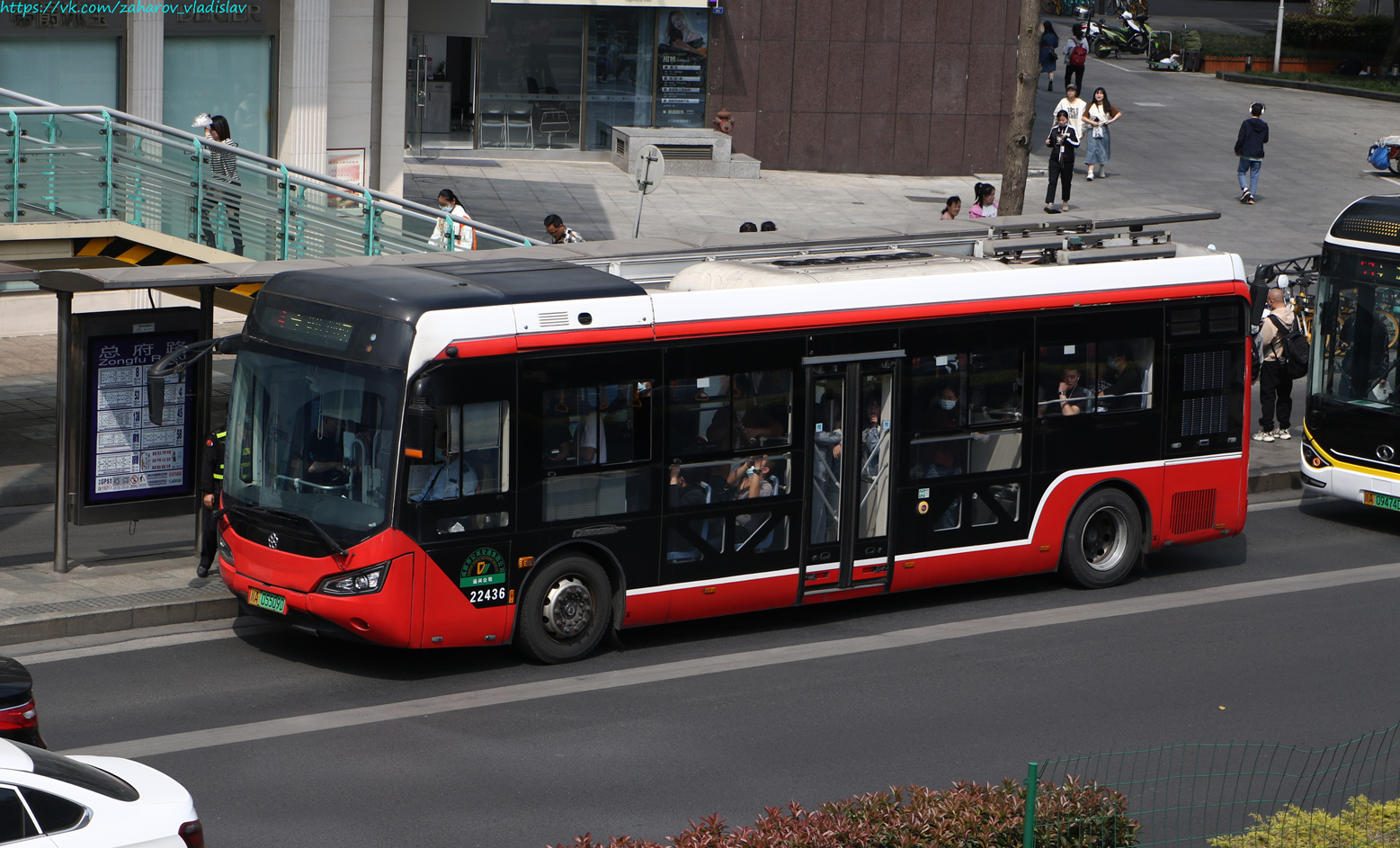 Китай, Guangtong CAT6100CRBEVT2 № 22436 Китай, Guangtong CAT6100CRBEVT2 № 22436