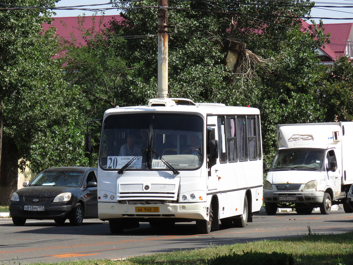Краснодарский край, ПАЗ-320302-12 № АК 940 23