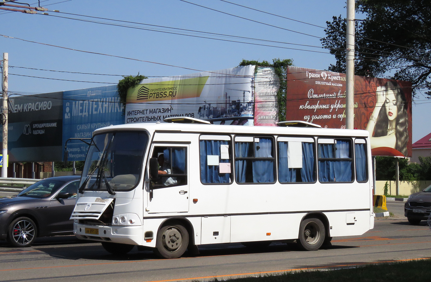 Краснодарский край, ПАЗ-320302-12 № АА 891 23