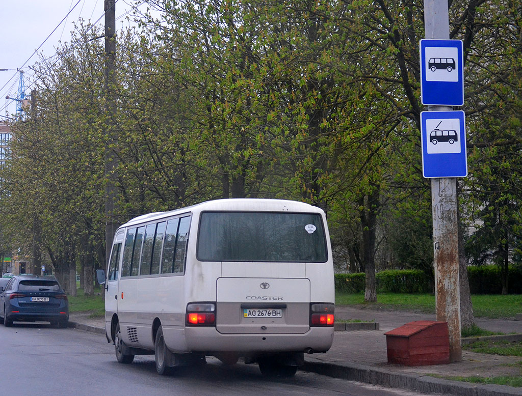 Волынская область, Toyota Coaster BB42L № AC 2676 BH
