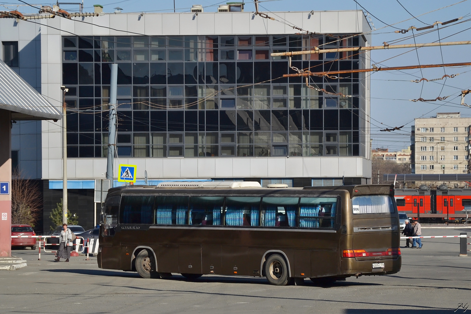 Челябинская область, Kia Granbird № О 269 НУ 174