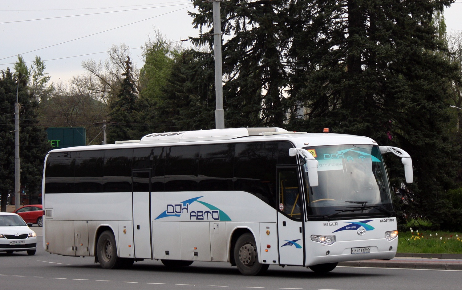 Ростовская область, Higer KLQ6129TQL № О 551 ЕТ 761