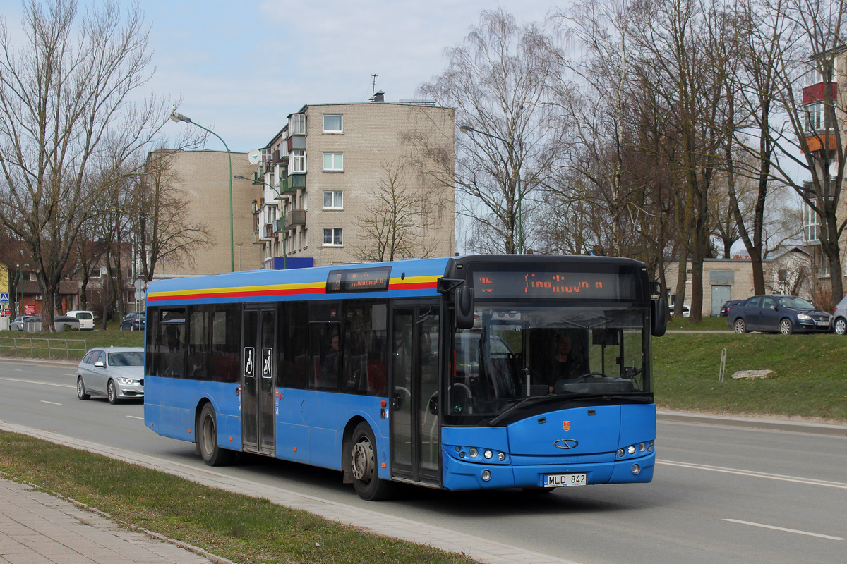 Литва, Solaris Urbino III 12 № MLD 842