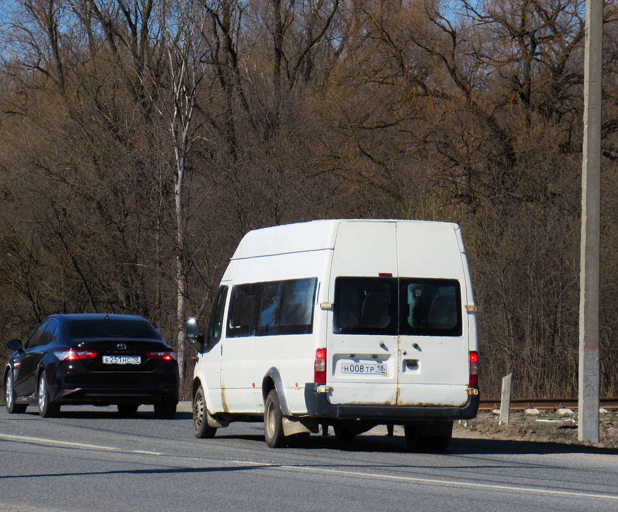 Удмуртия, Нижегородец-222702 (Ford Transit) № Н 008 ТР 18 Удмуртия, Нижегородец-222702 (Ford Transit) № Н 008 ТР 18