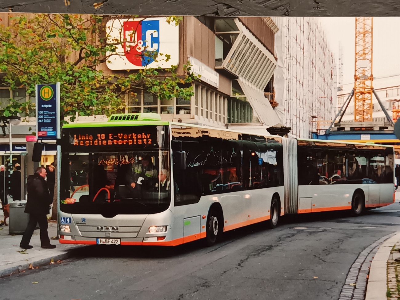 Нижняя Саксония, MAN A23 Lion's City G NG323 № 8422