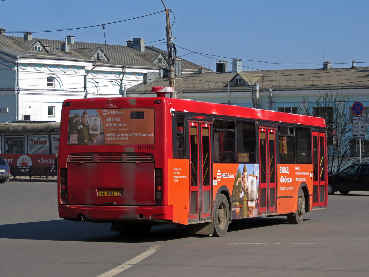 Кировская область, ЛиАЗ-5256.53 № АК 883 43