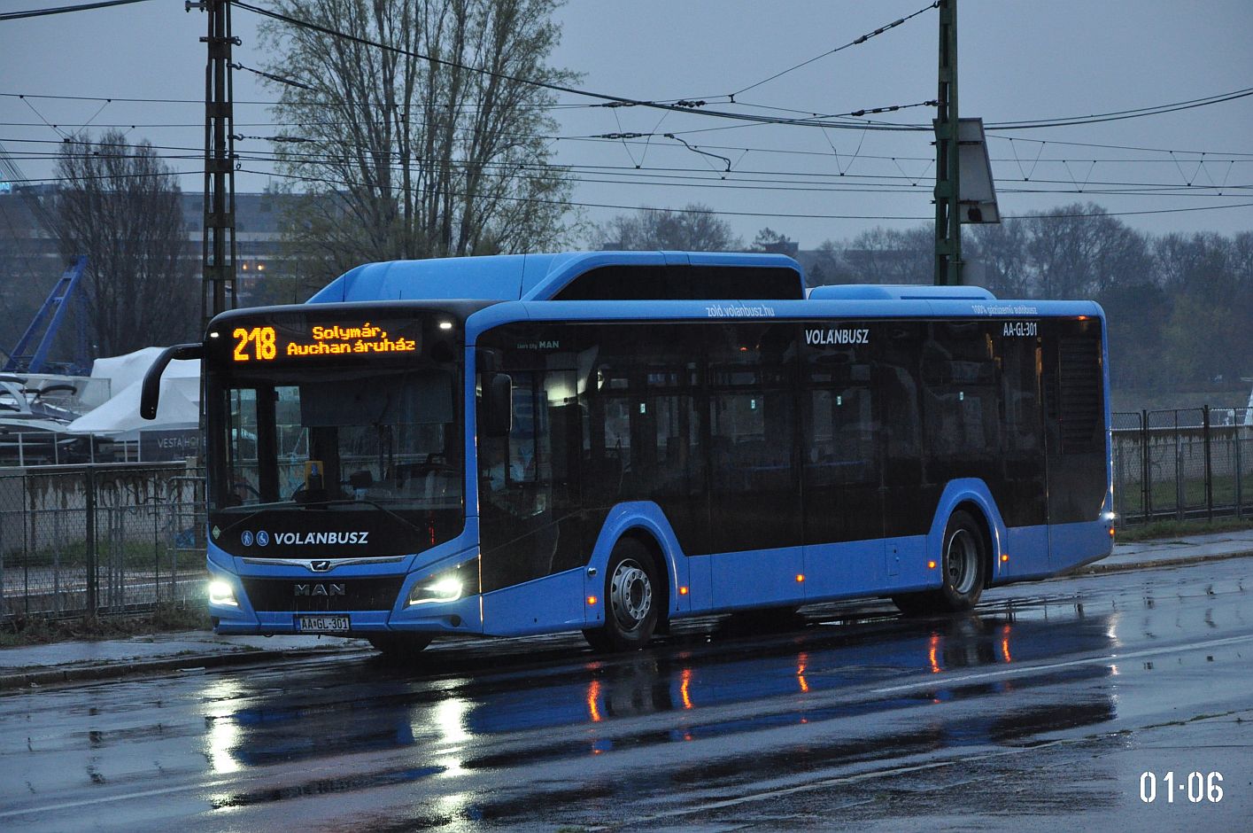 Венгрия, MAN 12C Lion's City 12 G NL320 № AA GL-301
