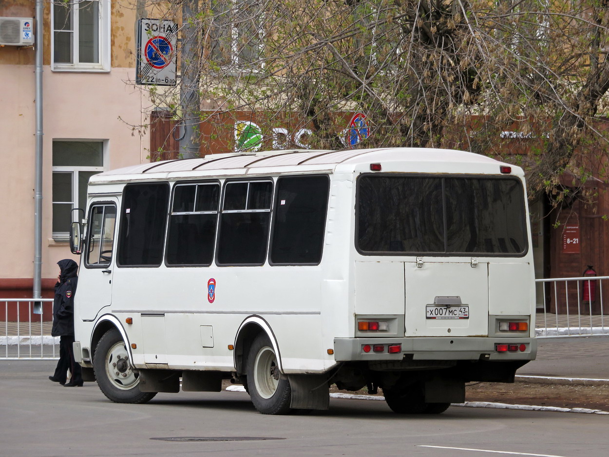 Кировская область, ПАЗ-32053 № Х 007 МС 43