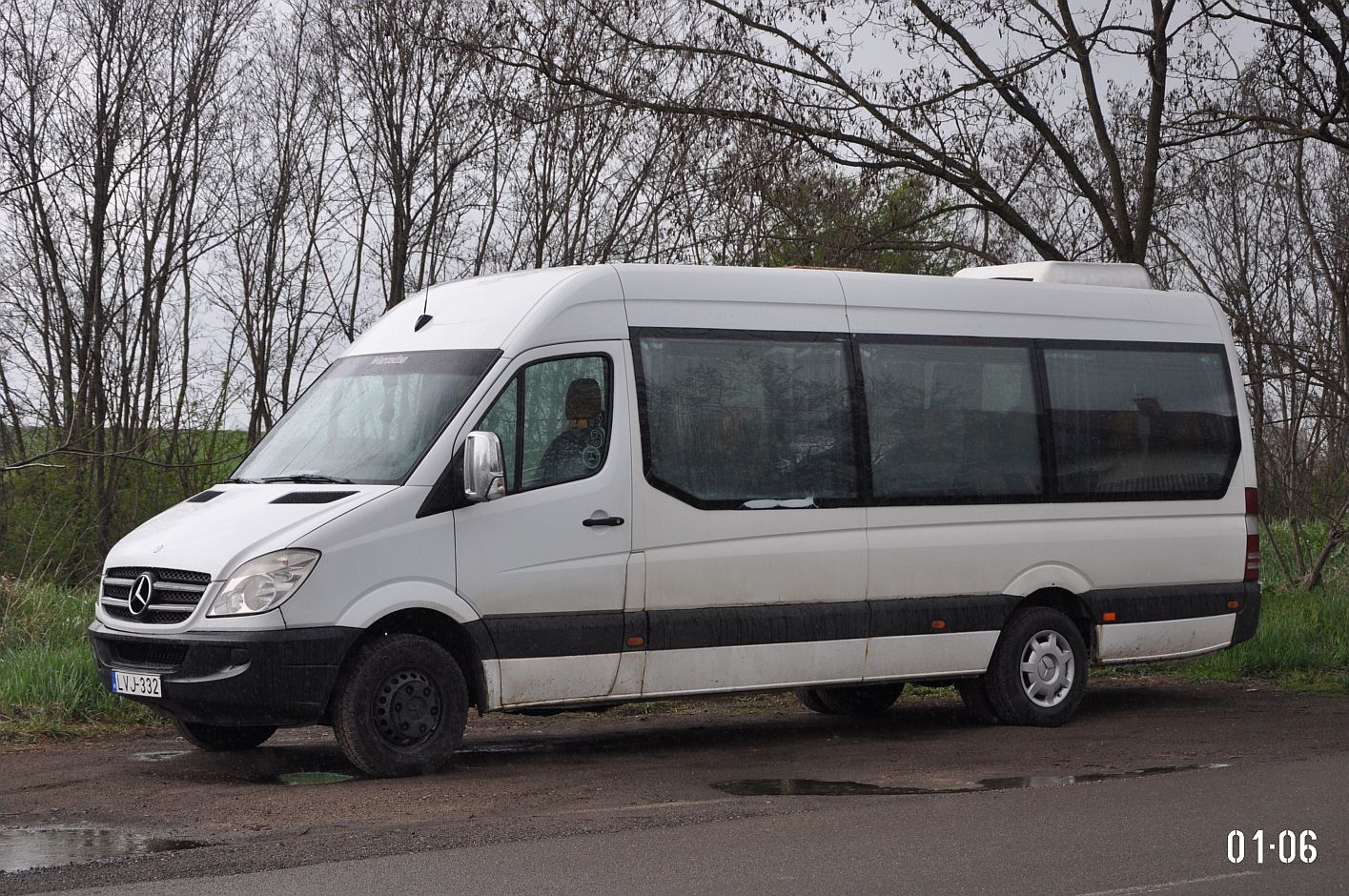 Венгрия, Mercedes-Benz Sprinter W906 518CDI № LVJ-332