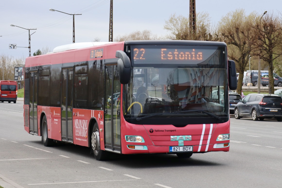 Эстония, MAN A21 Lion's City NL283 № 2701