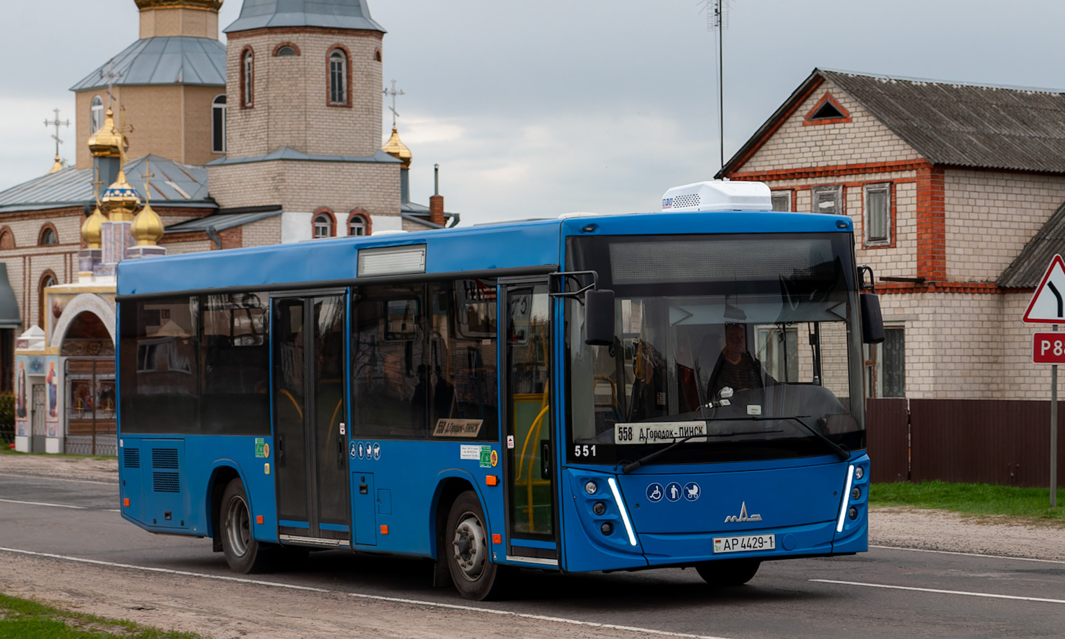 Брестская область, МАЗ-206.047 № 00551