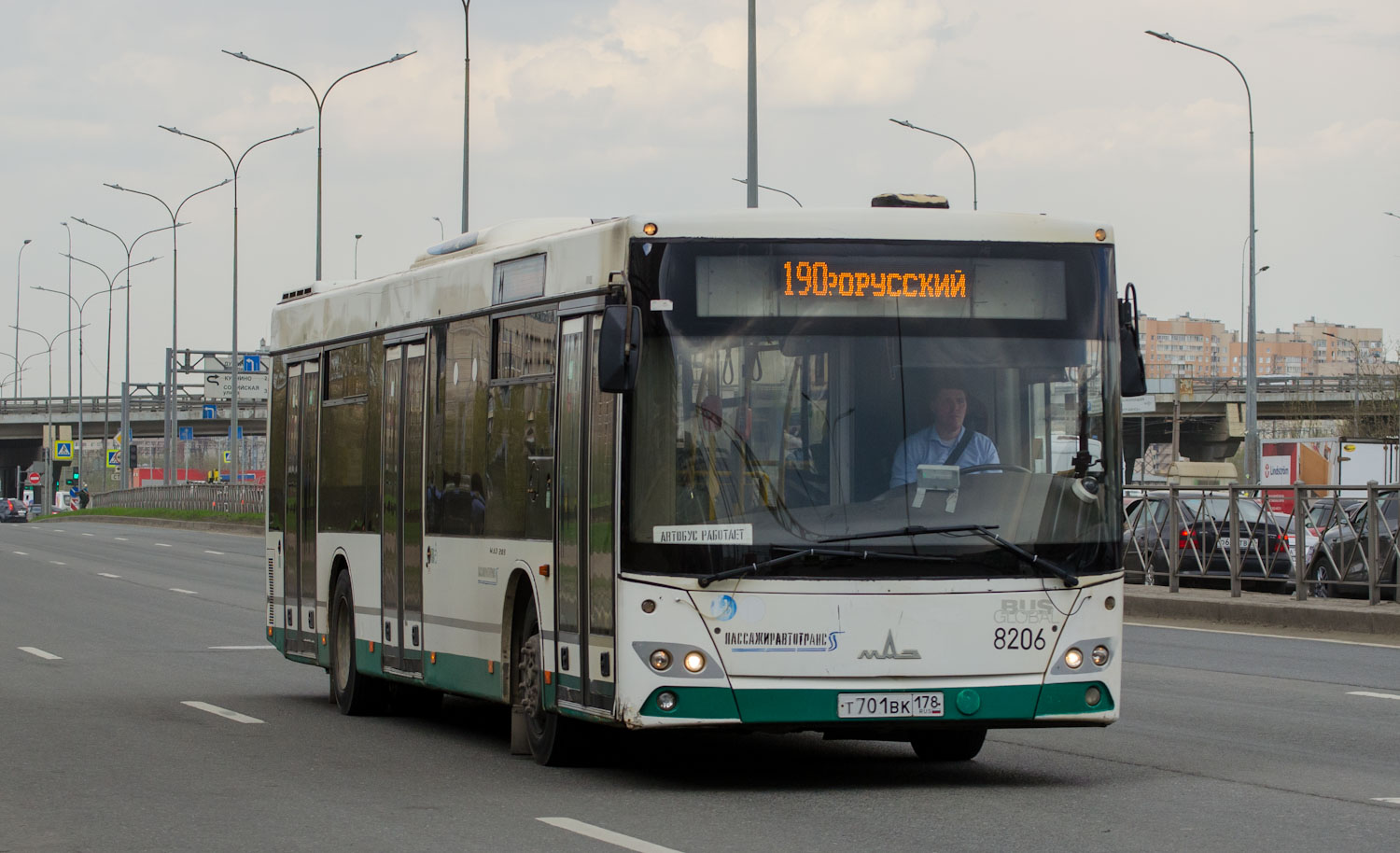 Санкт-Петербург, МАЗ-203.085 № 8206