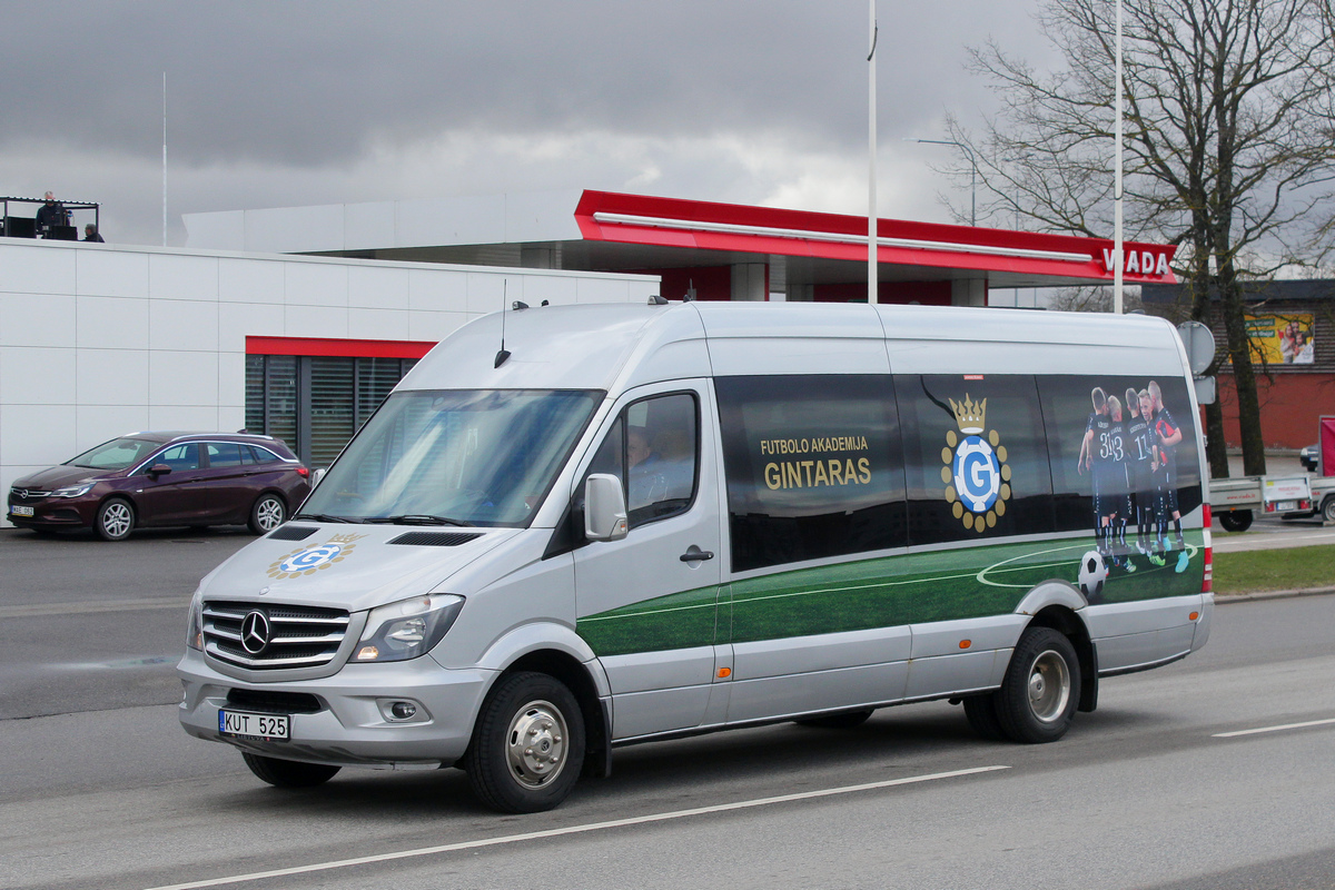 Литва, Mercedes-Benz Sprinter W906 518CDI № KUT 525