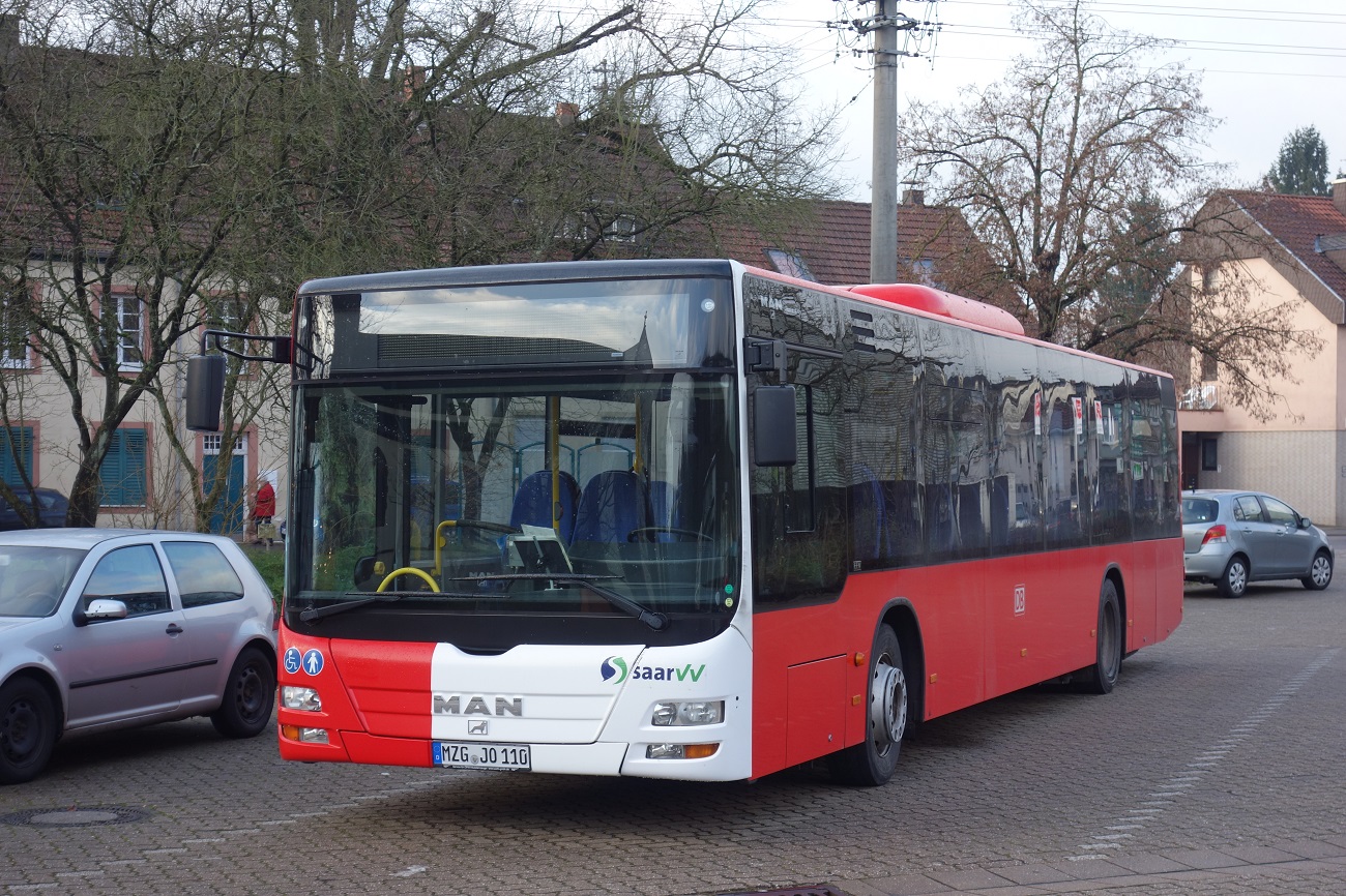 Саар, MAN A20 Lion's City Ü NÜ323 № MZG-JO 110