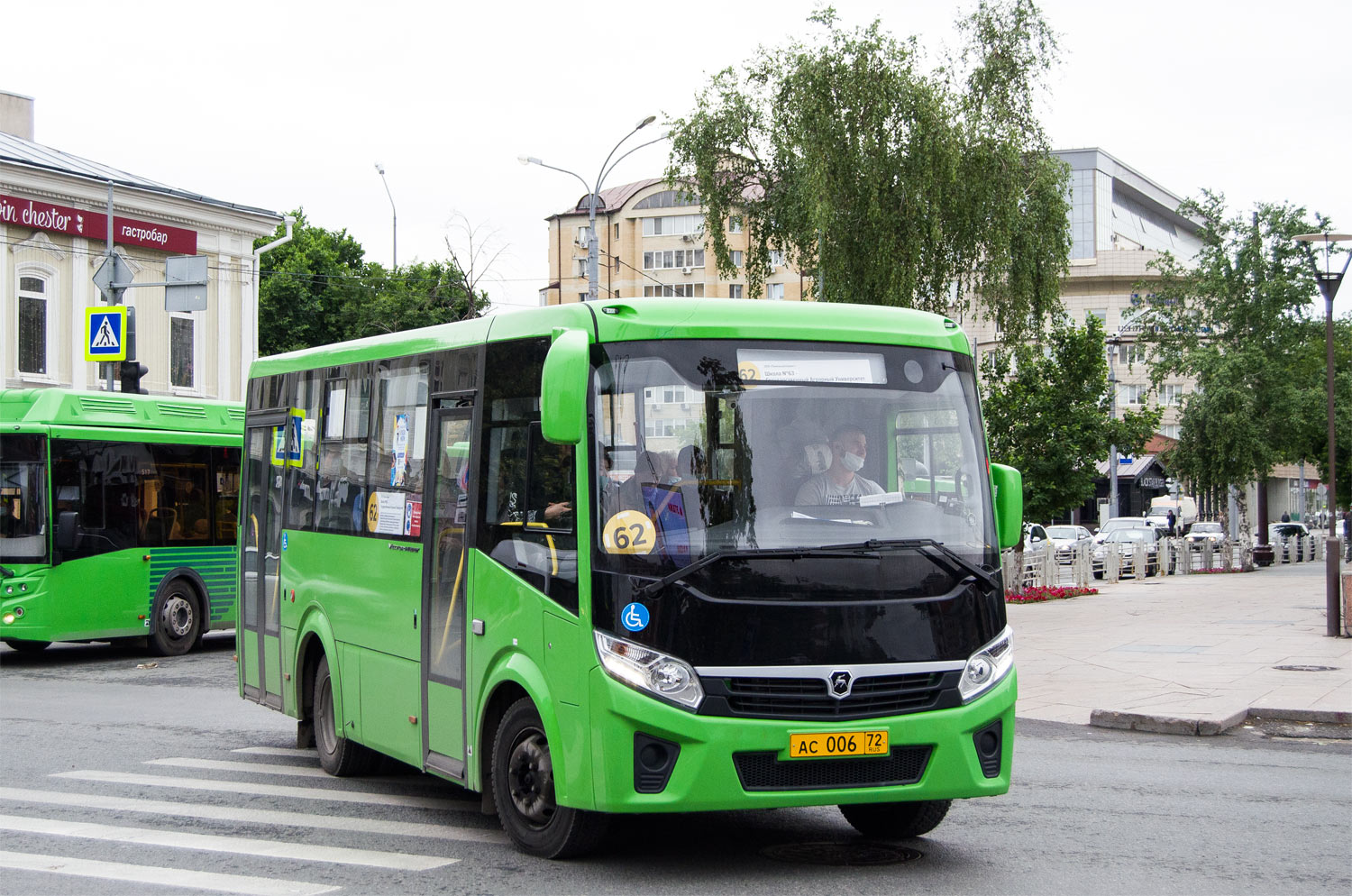Тюменская область, ПАЗ-320435-04 "Vector Next" № АС 006 72 Тюменская область, ПАЗ-320435-04 "Vector Next" № АС 006 72