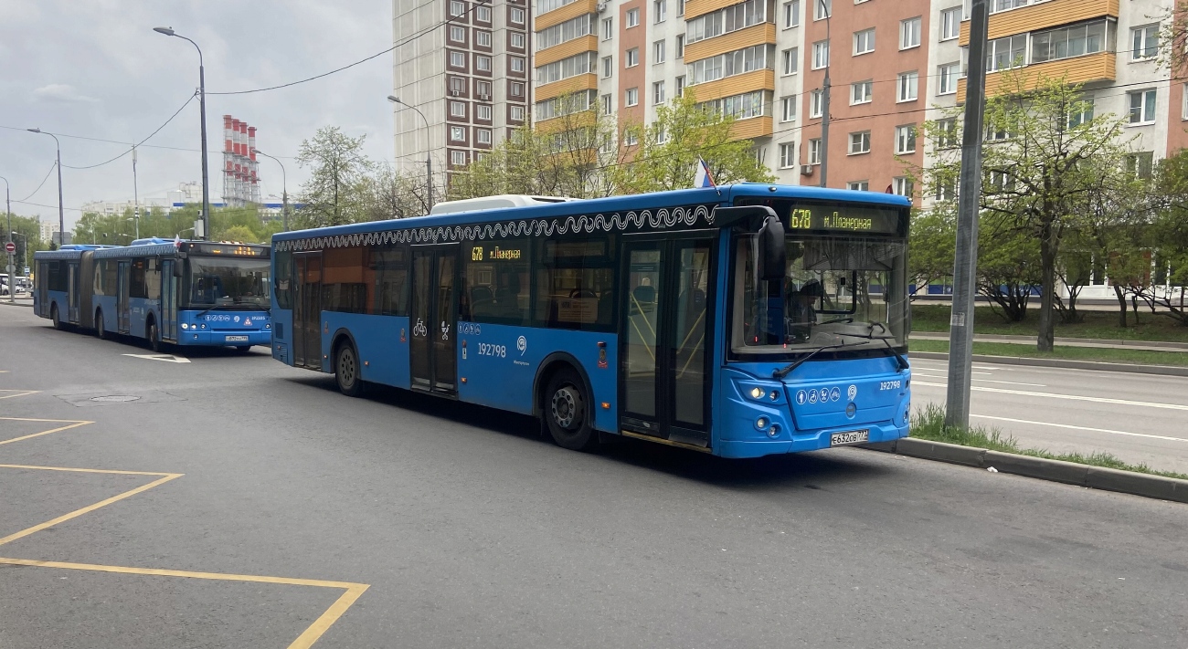 Москва, ЛиАЗ-5292.22 (2-2-2) № 192798