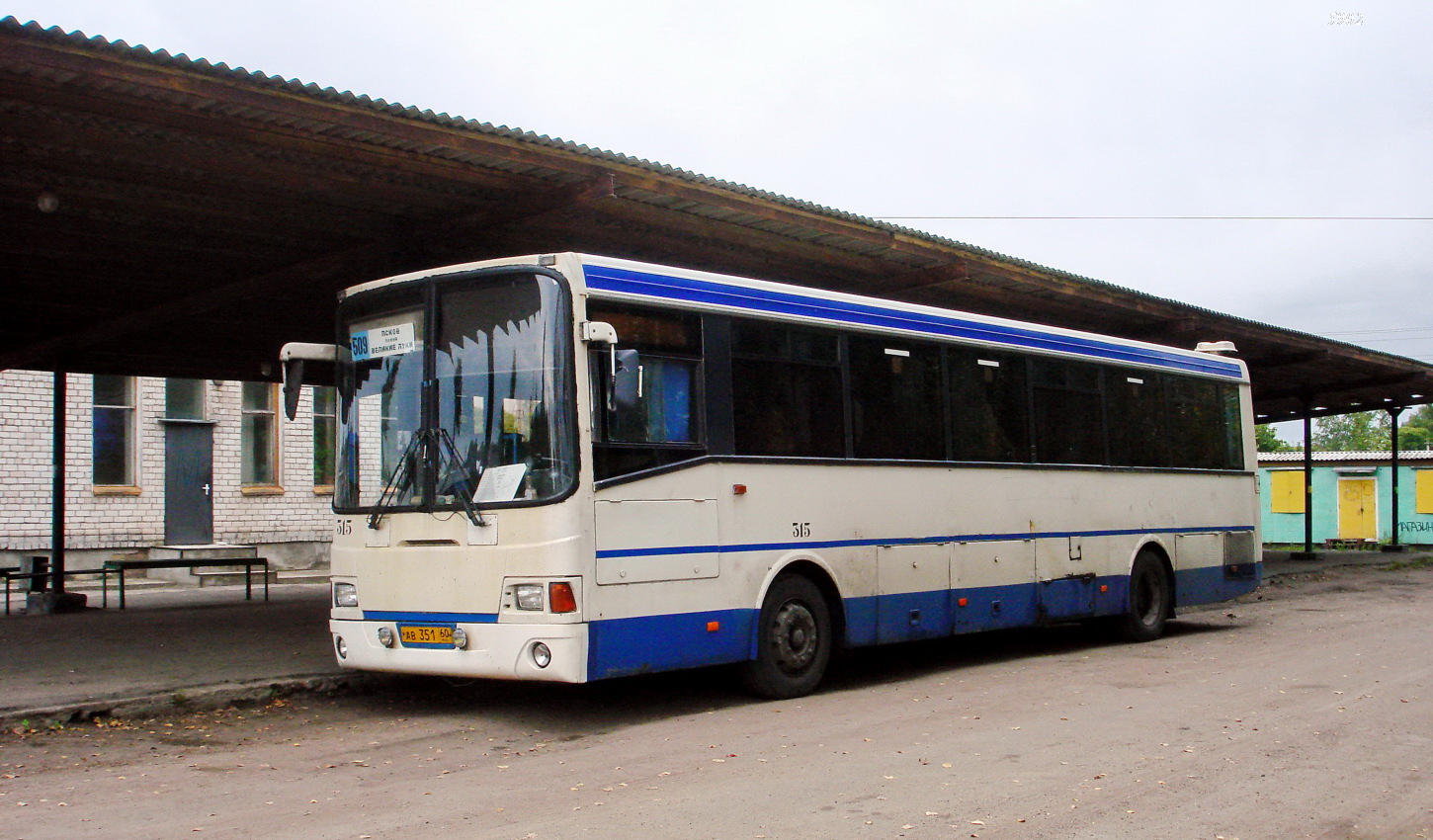 Псковская область, ЛиАЗ-5256.33 (ГолАЗ) № 315