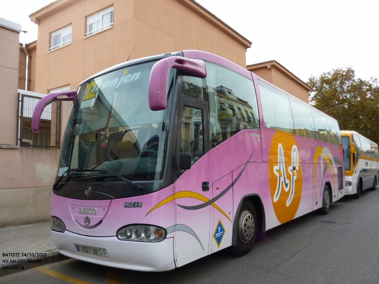 Испания, Irizar Century II 12.37 № V 5021 GB