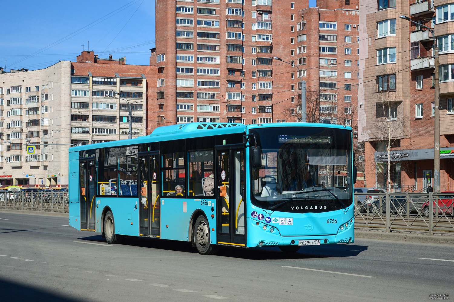 Санкт-Петербург, Volgabus-5270.G4 (LNG) № 6756