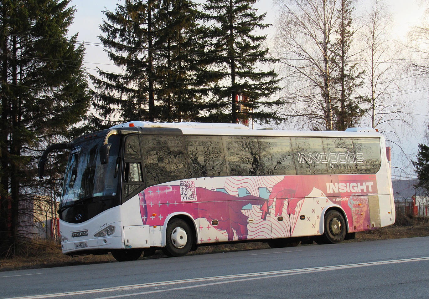 Удмуртия, King Long XMQ6127C № К 425 ЕТ 18 Удмуртия, King Long XMQ6127C № К 425 ЕТ 18