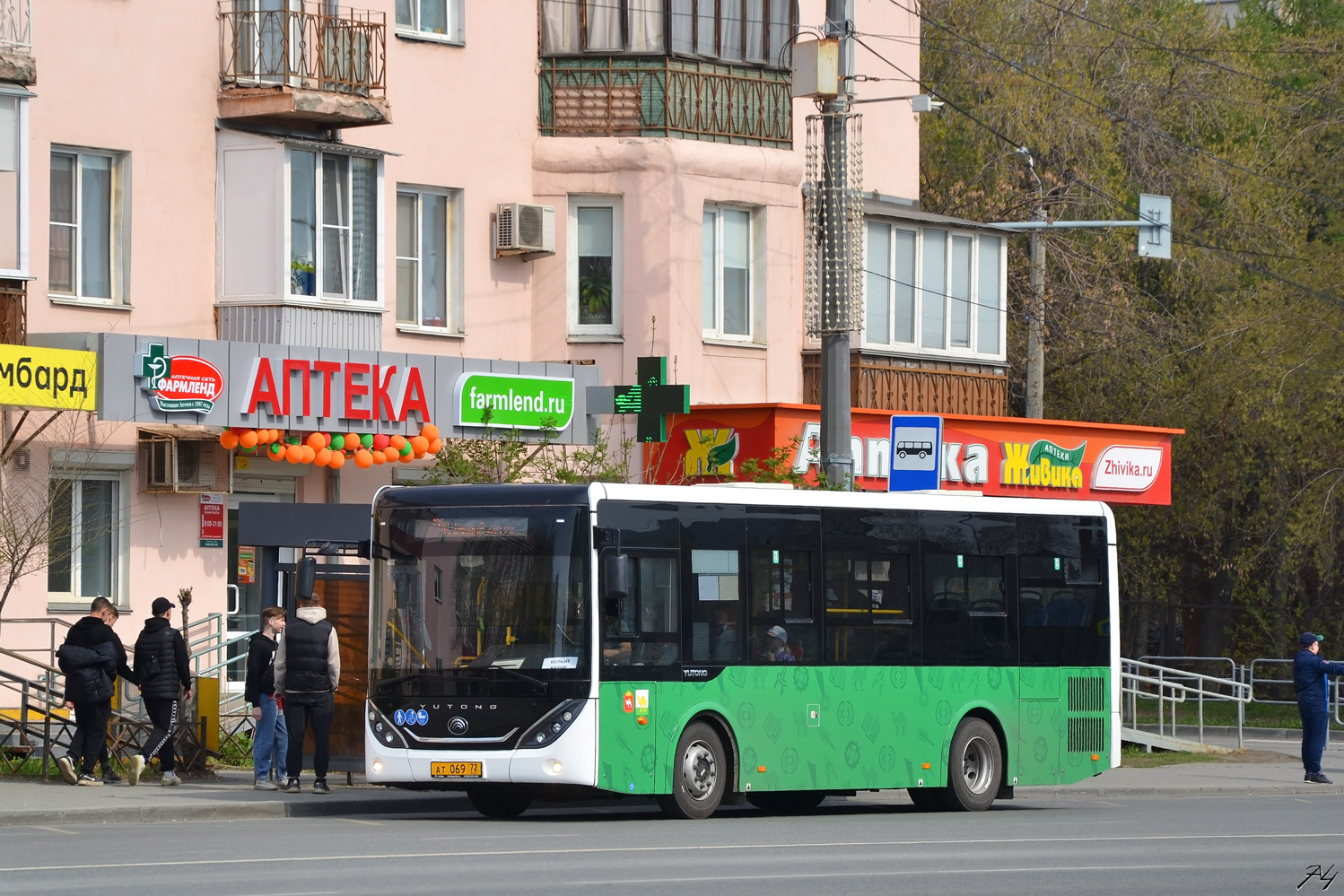 Челябинская область, Yutong ZK6890HGQ № 3069