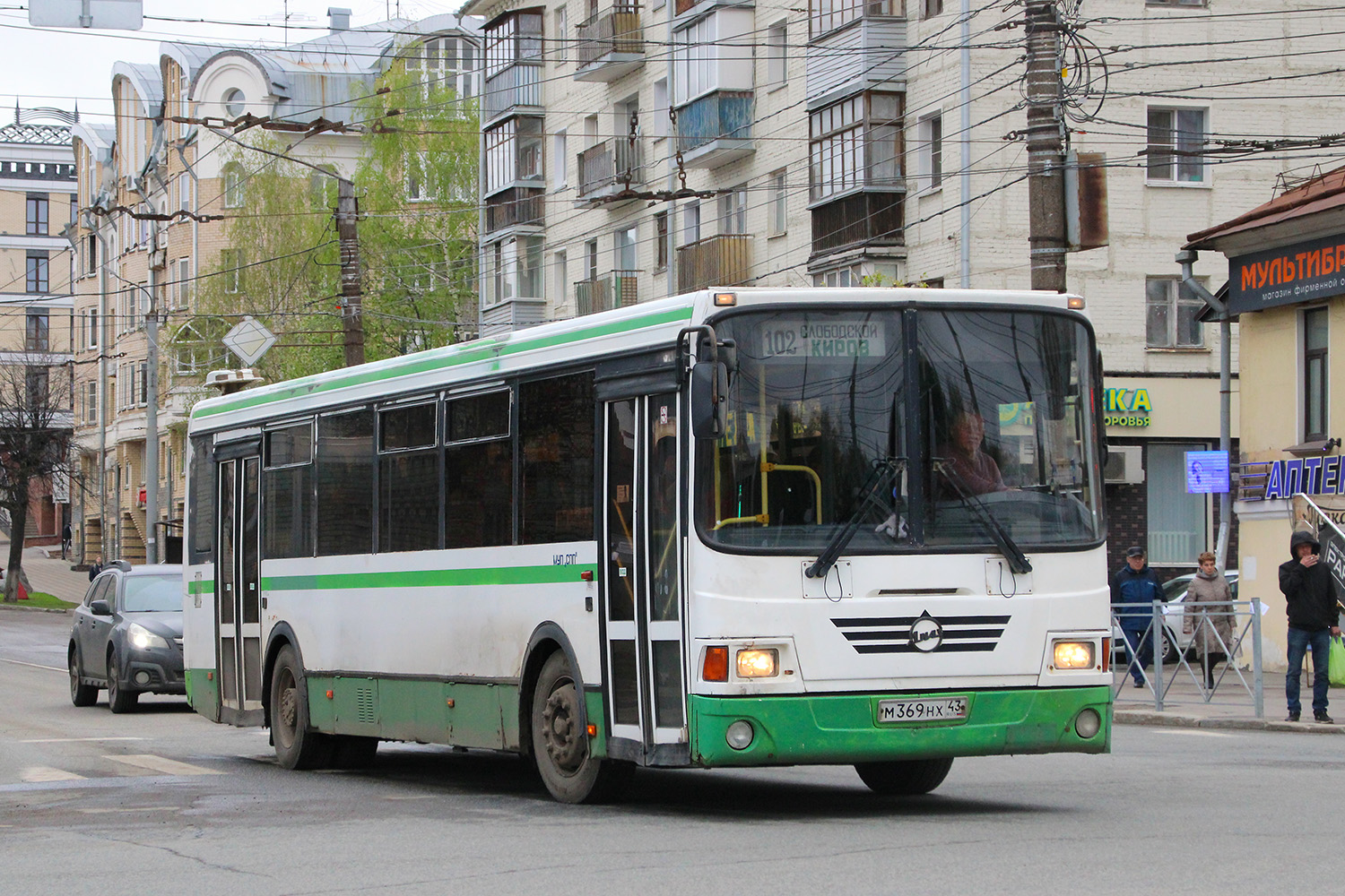 Кировская область, ЛиАЗ-5256.53-01 № М 369 НХ 43