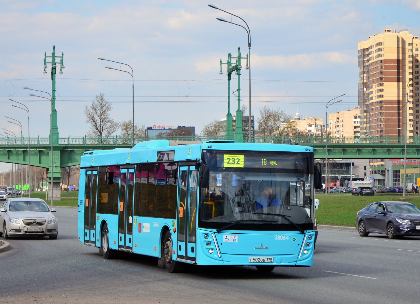Санкт-Петербург, МАЗ-203.945 № 38064