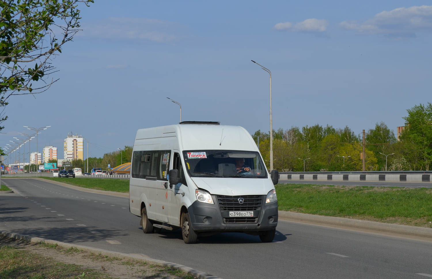 Татарстан, ГАЗ-A65R52 Next № О 398 ЕО 716