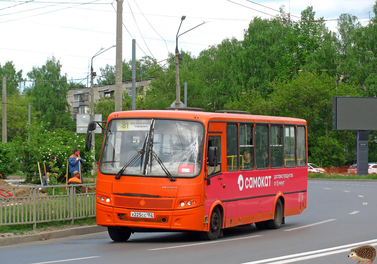 Нижегородская область, ПАЗ-320414-05 "Вектор" № Х 225 СС 152