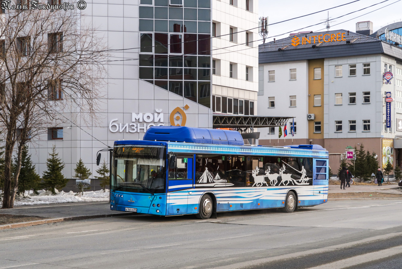 Ямало-Ненецкий АО, МАЗ-203.965 № В 166 ХМ 89