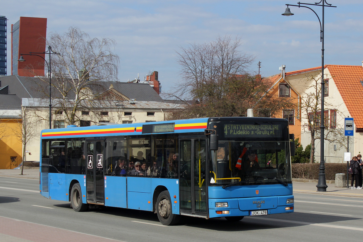Литва, MAN A21 NL283 № JOK 478
