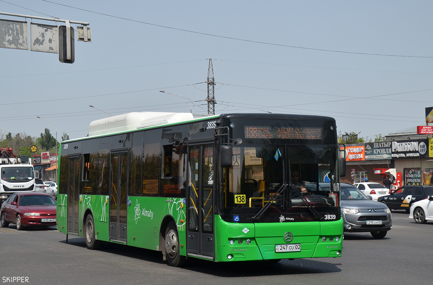 Алматы, Golden Dragon XML6125CN (Hyundai Trans Auto) № 3839