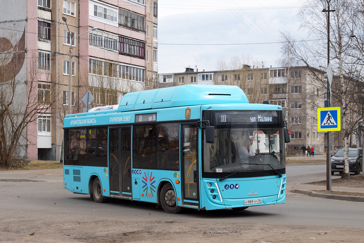 Архангельская область, МАЗ-206.948 № О 989 ТР 29