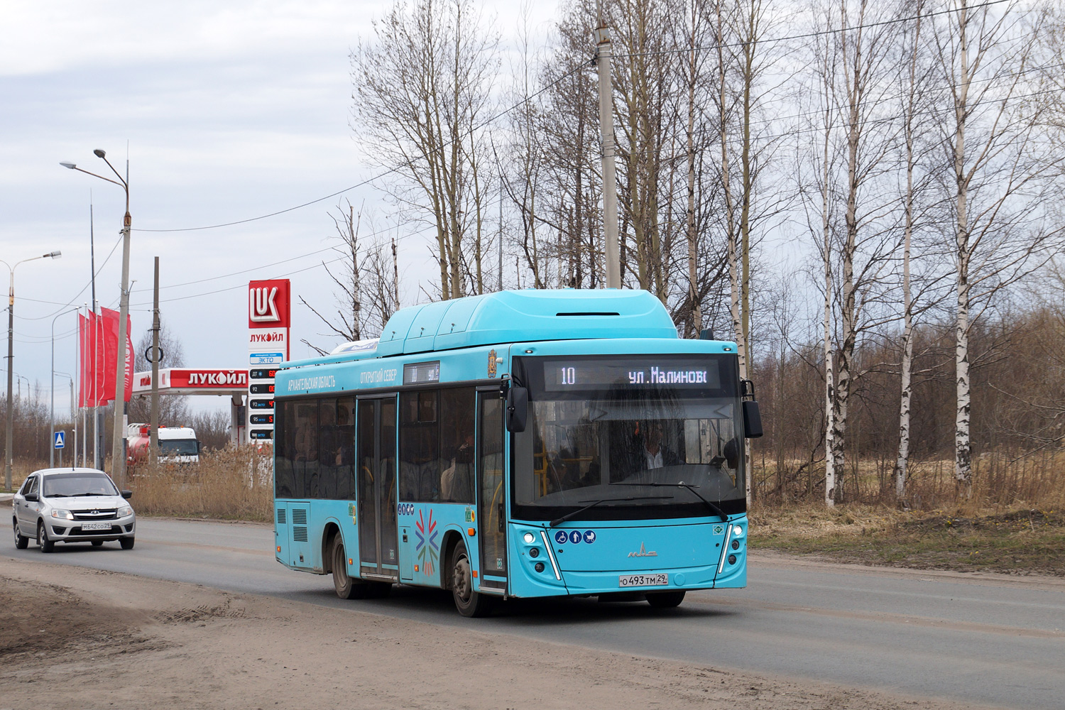 Архангельская область, МАЗ-206.948 № О 493 ТМ 29