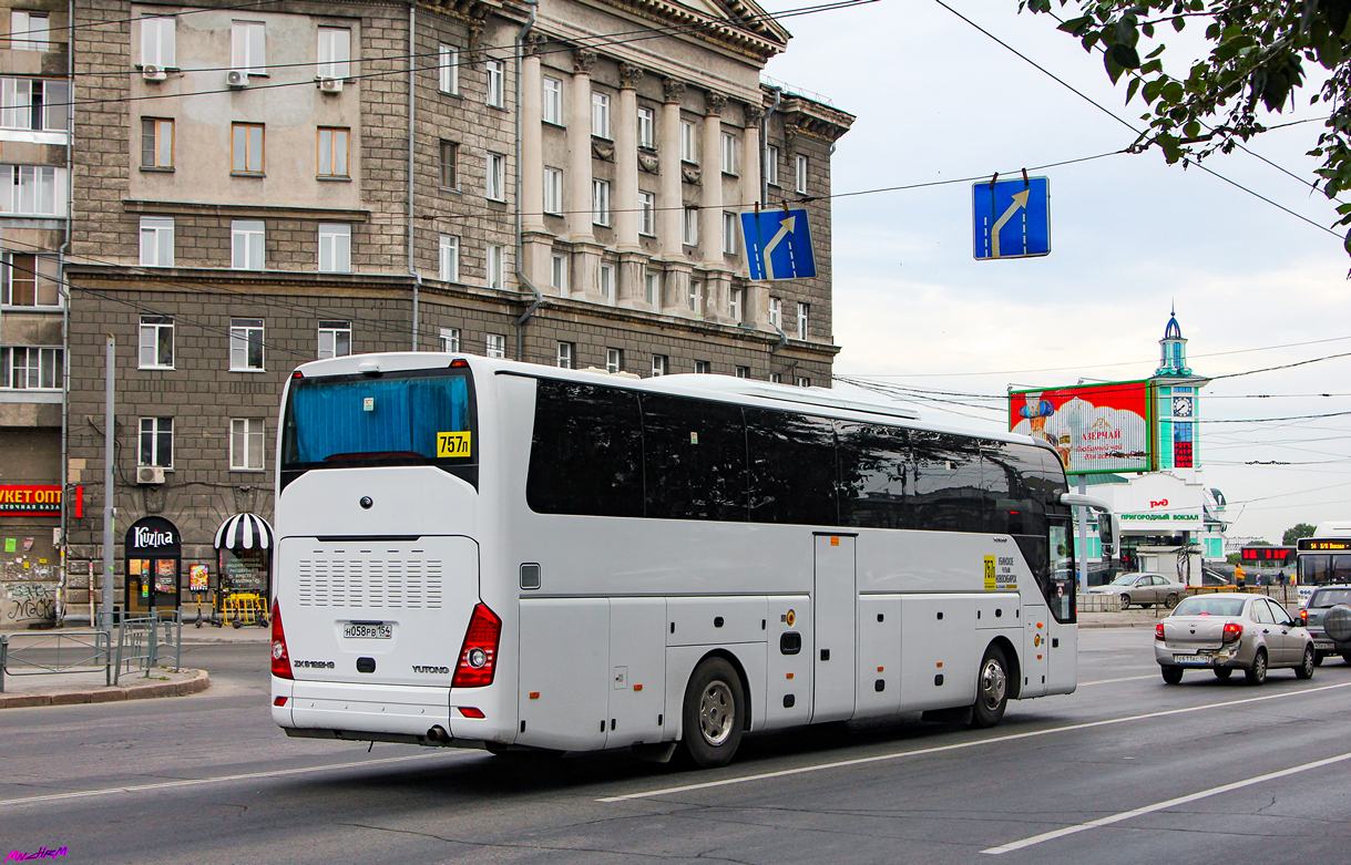 Новосибирская область, Yutong ZK6122H9 № Н 058 РВ 154