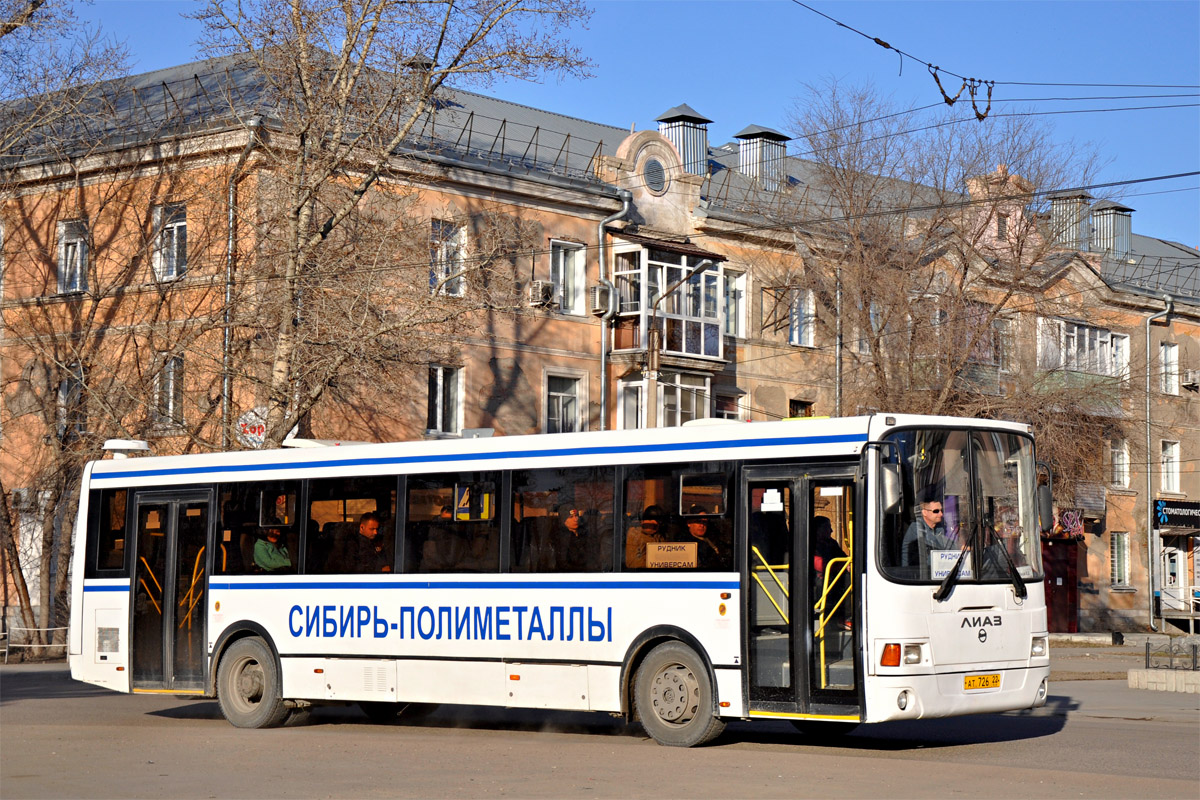 Алтайский край, ЛиАЗ-5256.65 № АТ 726 22
