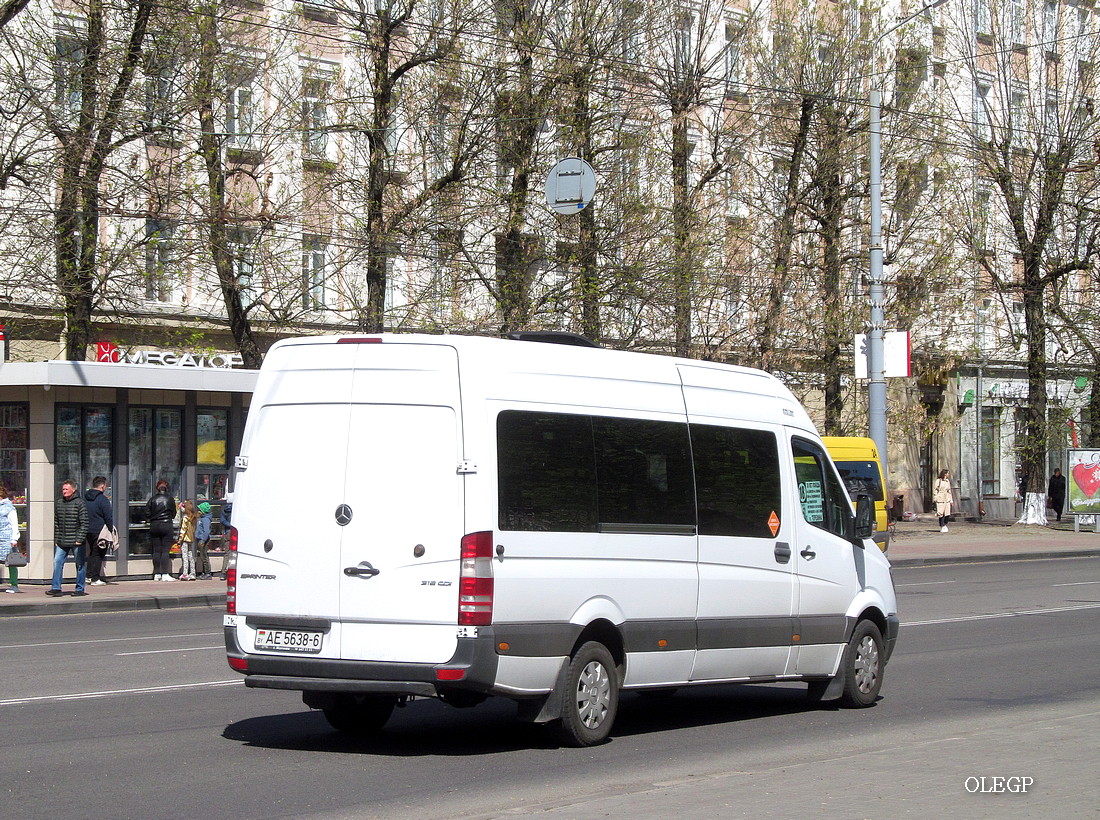 Могилёвская область, Бус-Мастер 3515N/R (MB Sprinter) № АЕ 5638-6