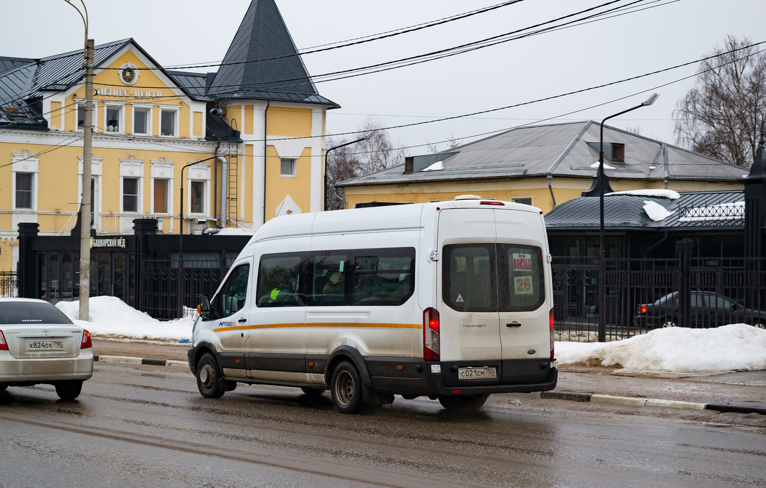 Московская область, Ford Transit FBD [RUS] (Z6F.ESG.) № С 021 СМ 750