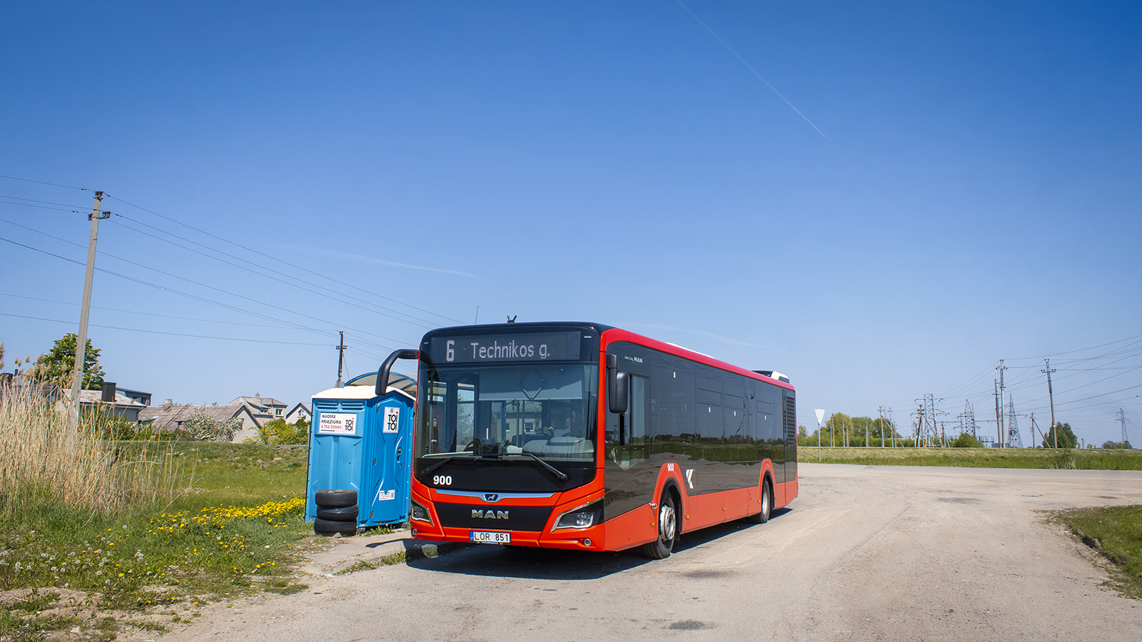 Lithuania, MAN 12C Lion's City 12 NL330 EfficientHybrid # 900