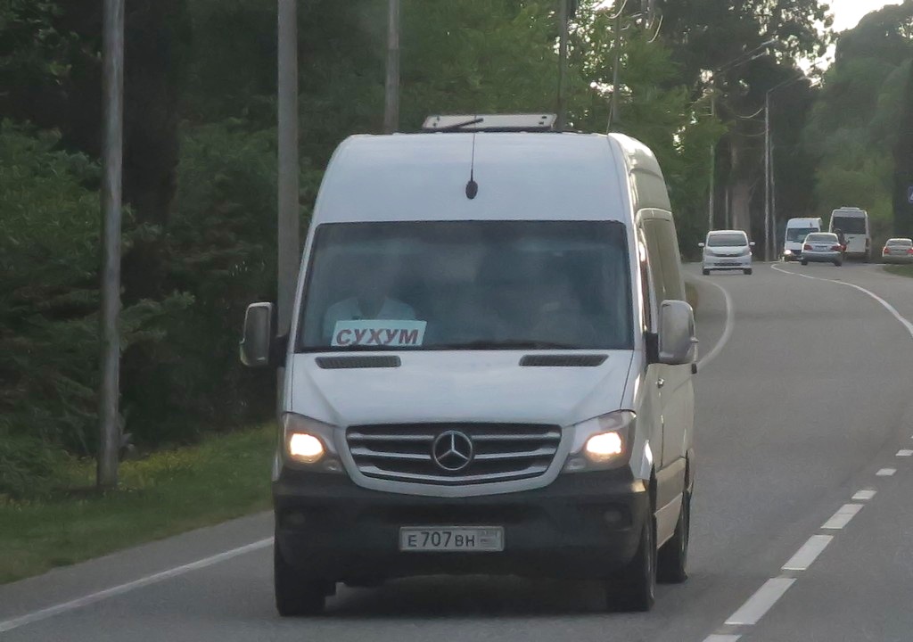 Абхазия, Mercedes-Benz Sprinter W906 515CDI № Е 707 ВН