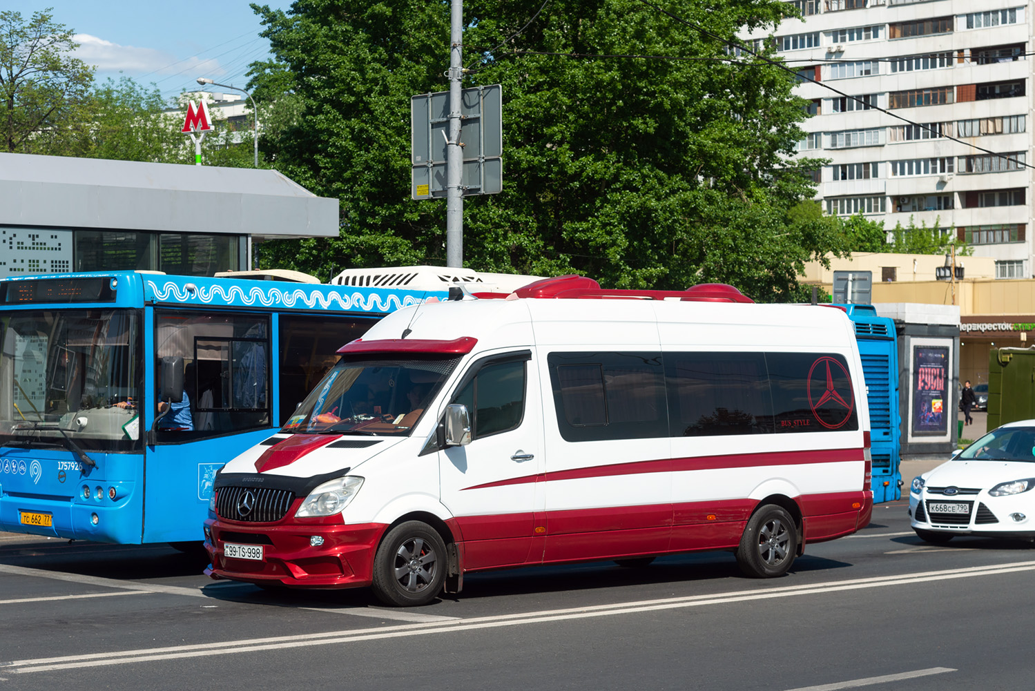 Азербайджан, Mercedes-Benz Sprinter № 99-TS-998