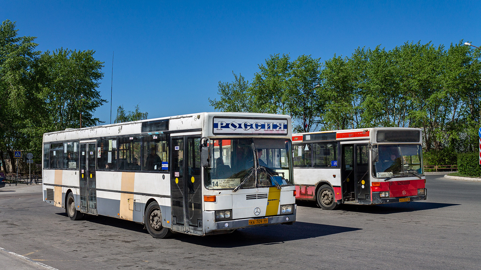 Свердловская область, Mercedes-Benz O405 № КА 709 66 Свердловская область, Mercedes-Benz O405 № КА 709 66