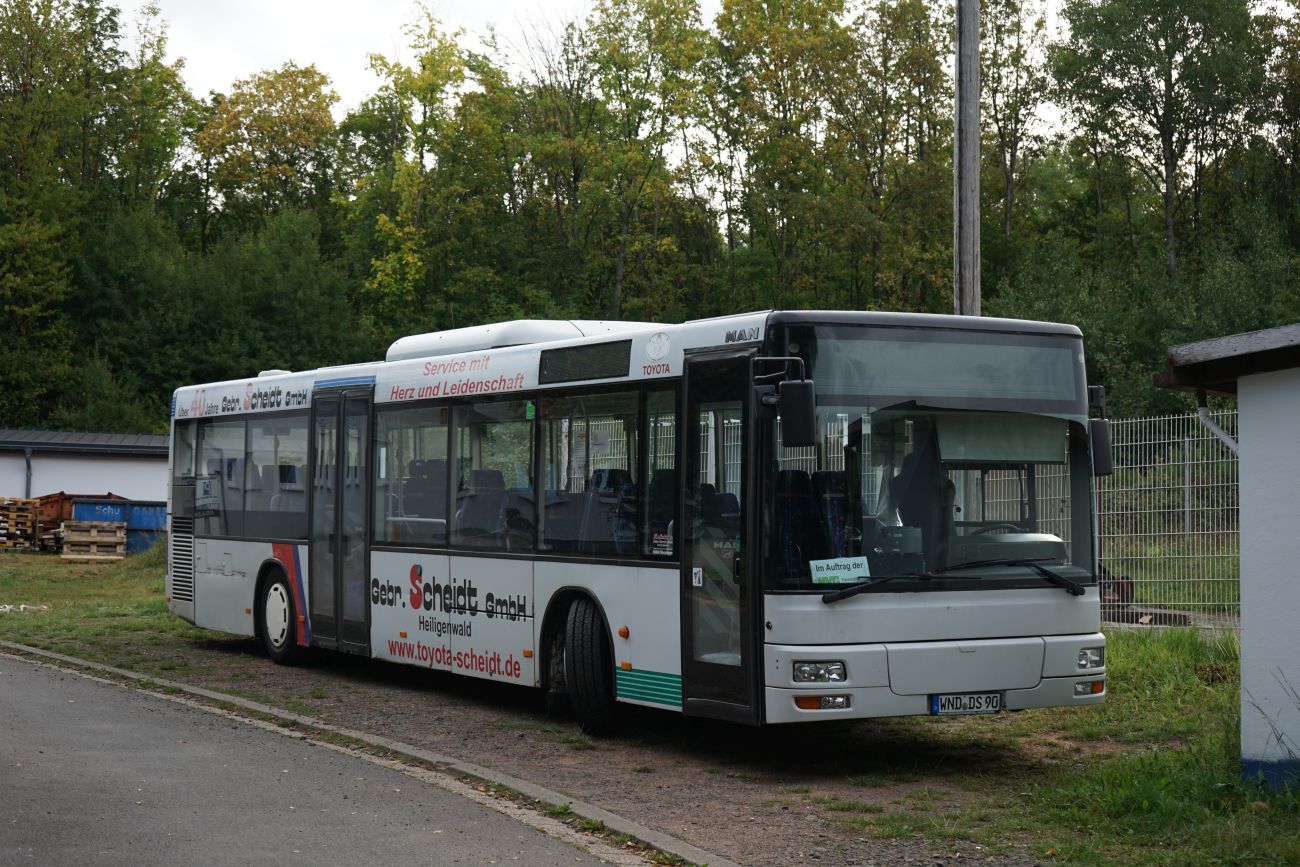 Саар, MAN A20 NÜ313 № WND-DS 90