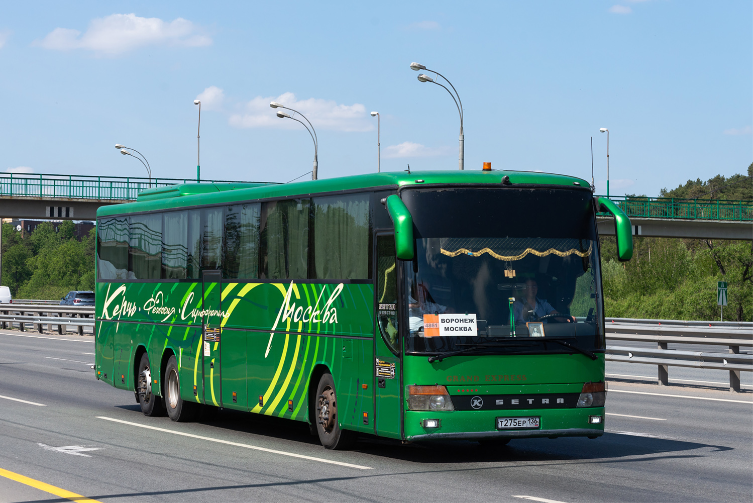 Воронежская область, Setra S319GT-HD № Т 275 ЕР 136