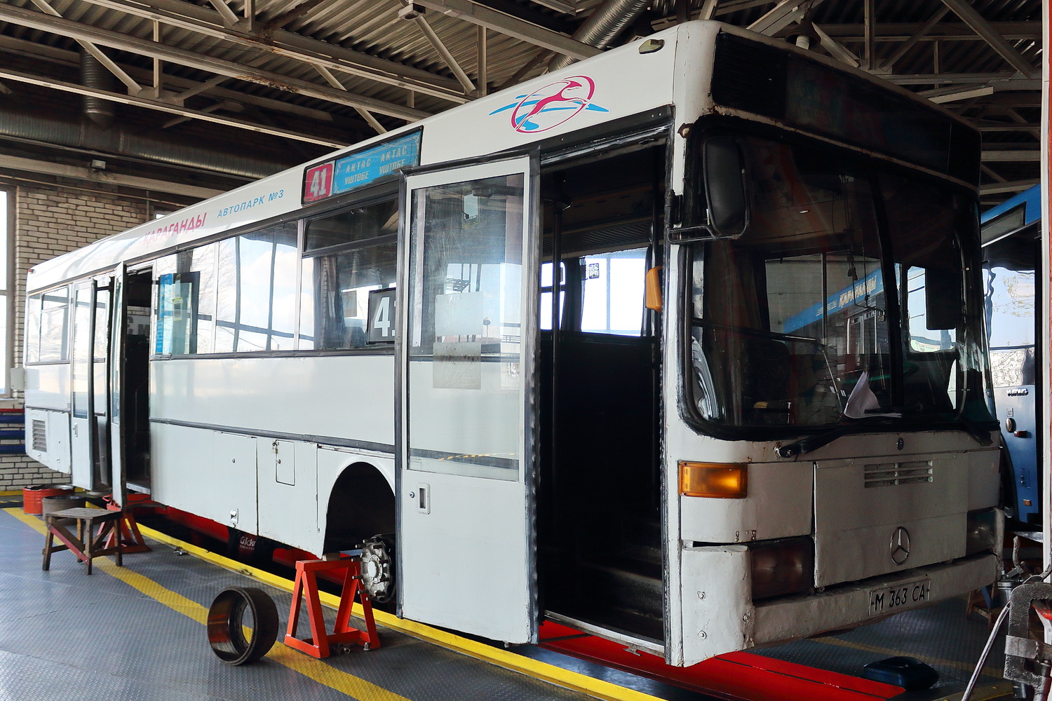 Karagandy province, Mercedes-Benz O407 # M 363 CA