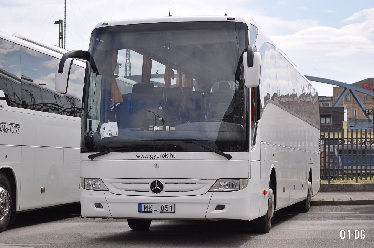 Венгрия, Mercedes-Benz Tourismo II M/2 16RHD № MKL-851