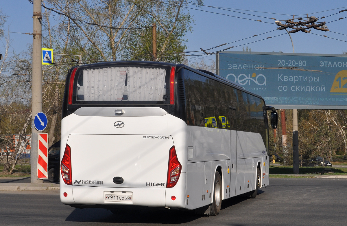 Омская область, Higer KLQ6121LTQ № Х 911 СХ 55