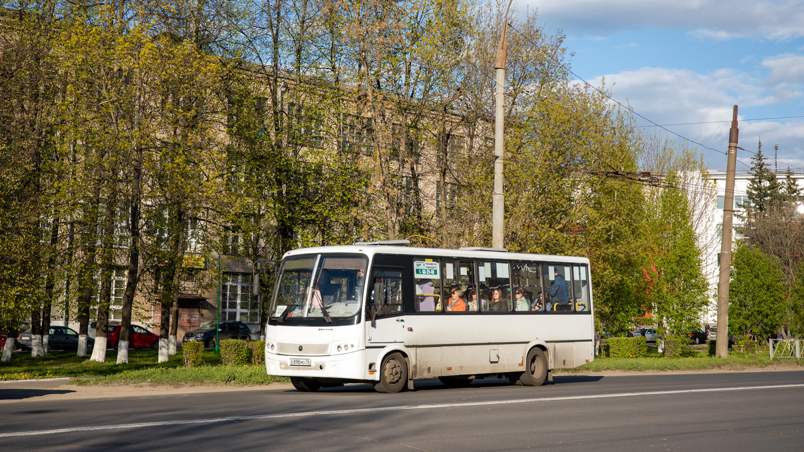 Ярославская область, ПАЗ-320412-05 "Вектор" № 501